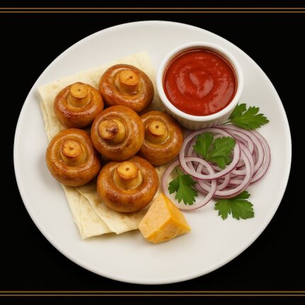 ШАМПИНЬОНЫ НА УГЛЯХ